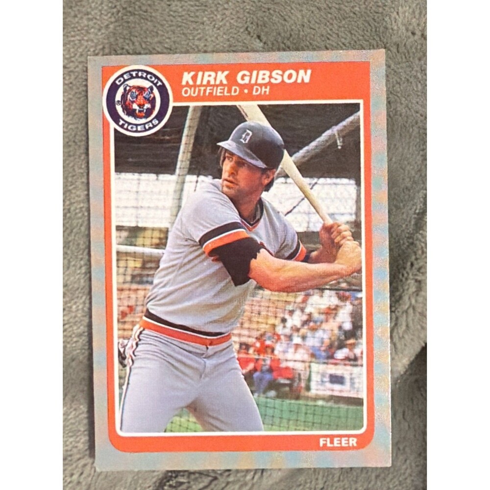 1985 Fleer - Kirk Gibson #8
